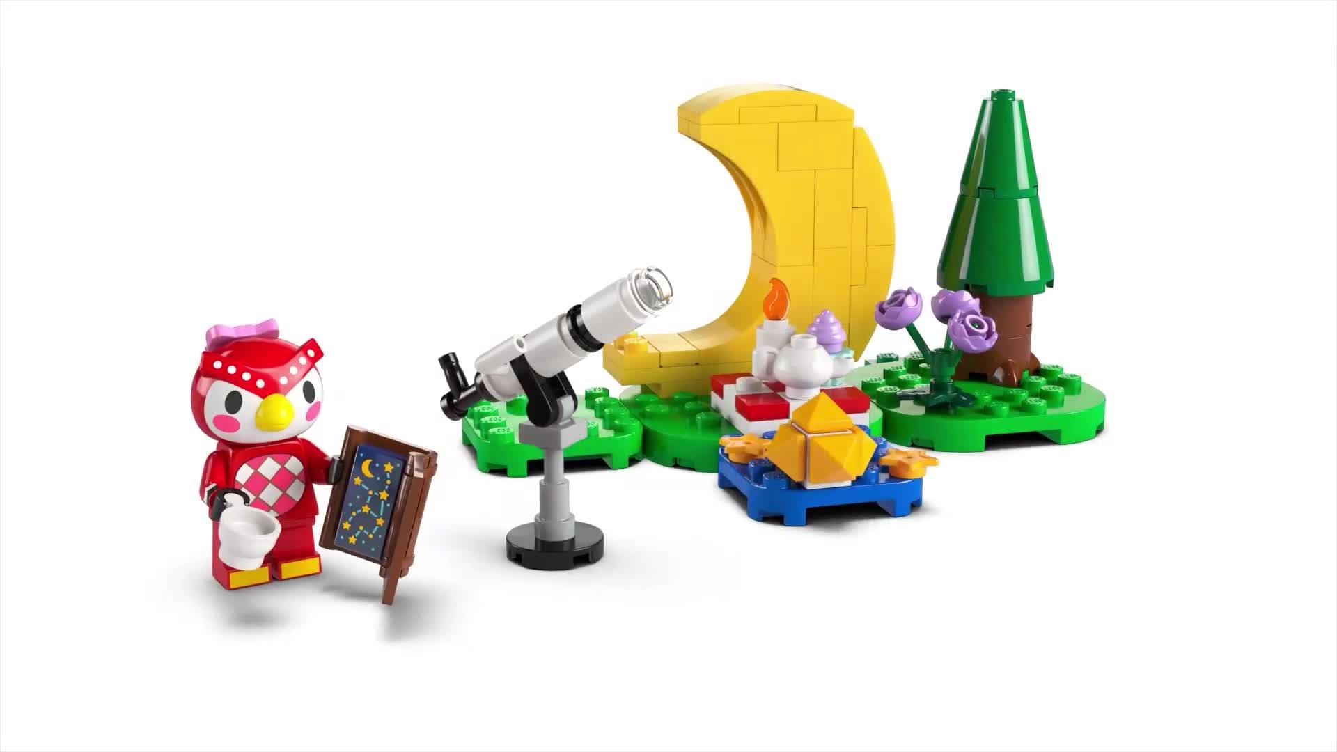Video of lego-animal-crossing-stargazing-with-celeste-77053