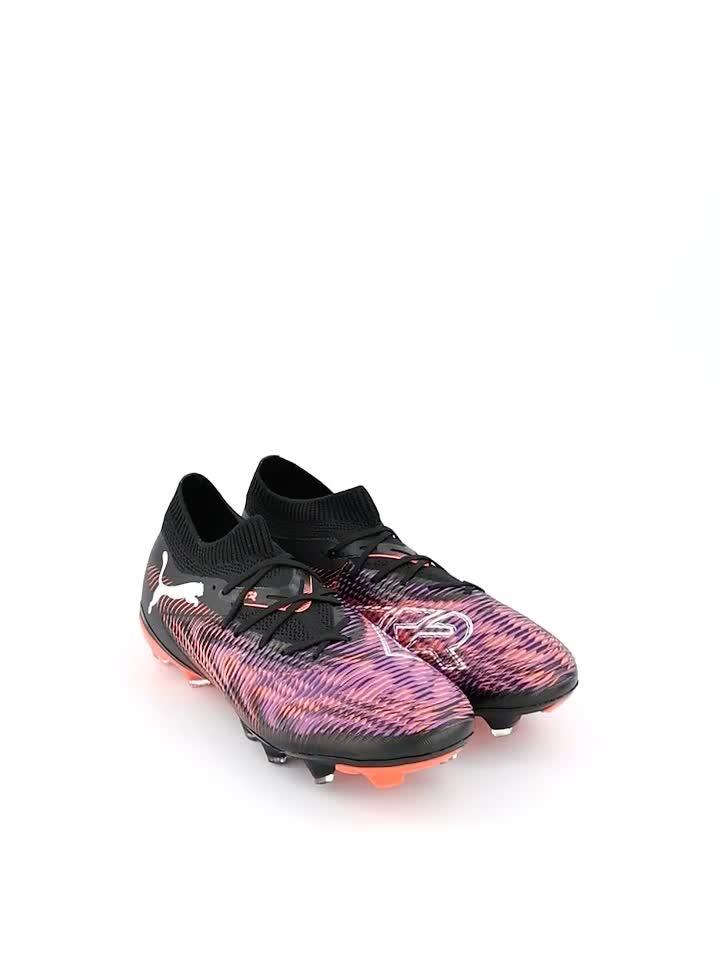 Video of puma-womens-future-8-match-firm-ground-football-boot-blackpurple