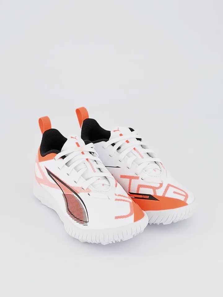 Video of puma-junior-ultra-5-play-astro-turf-football-boots-white