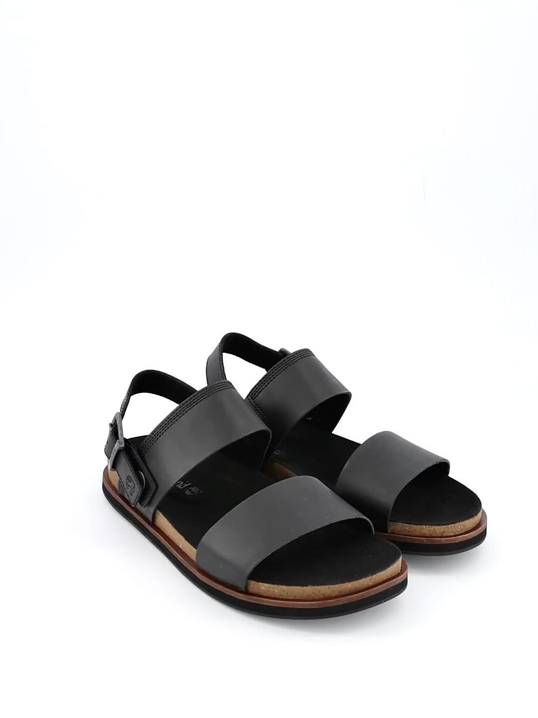 Image thumbnail 7 of 7 of Timberland Amalfi Vibes Cross Strap Sandal - Black