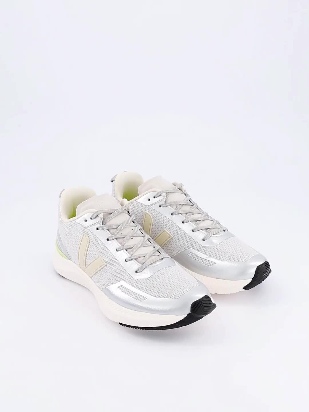 Image thumbnail 4 of 4 of Veja Women's Impala Trainers - Metallic Silver