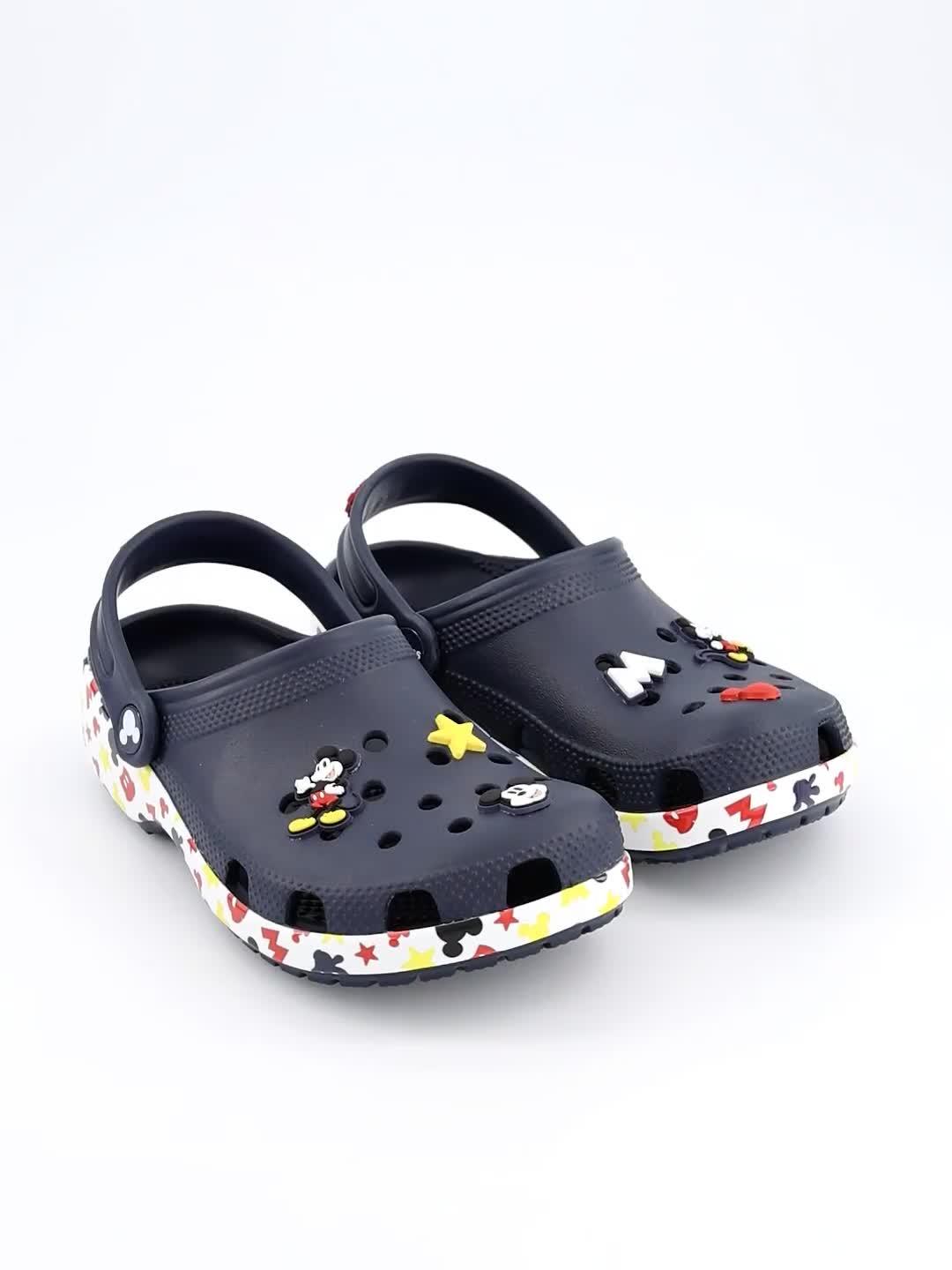 Video of crocs-mickey-friends-clog-navy