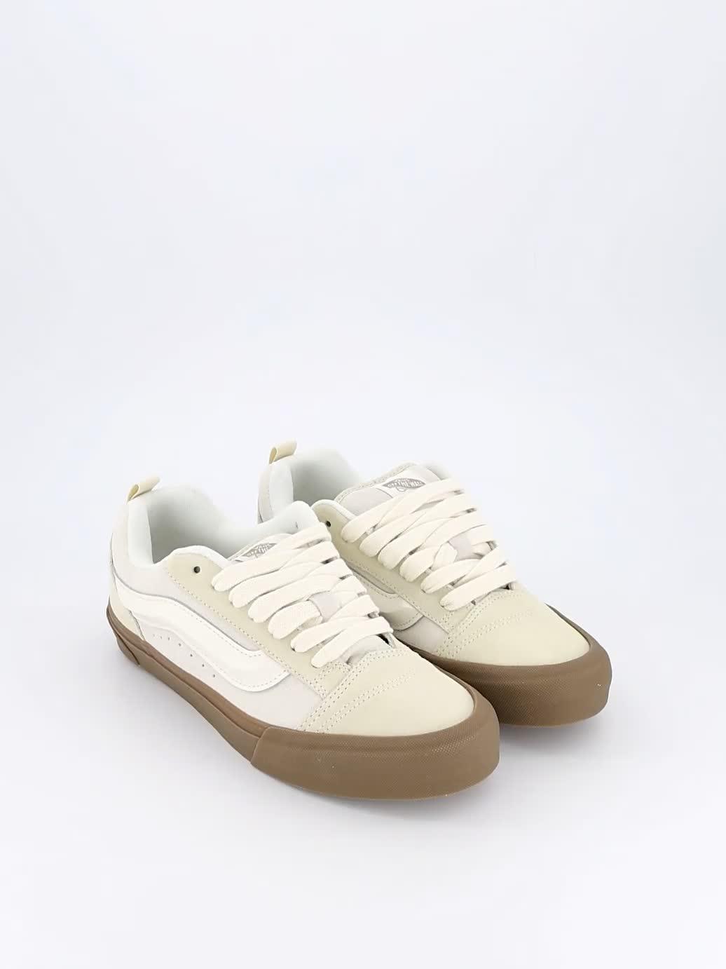 Video of vans-unisex-knu-skool-trainers-whiteoff-white