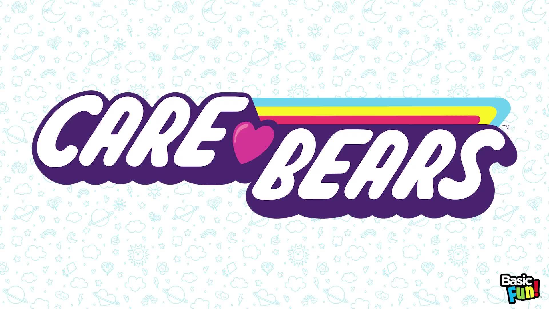 Video of care-bears-60cm-jumbo-plush-friends-forever-bear-eco-friendly
