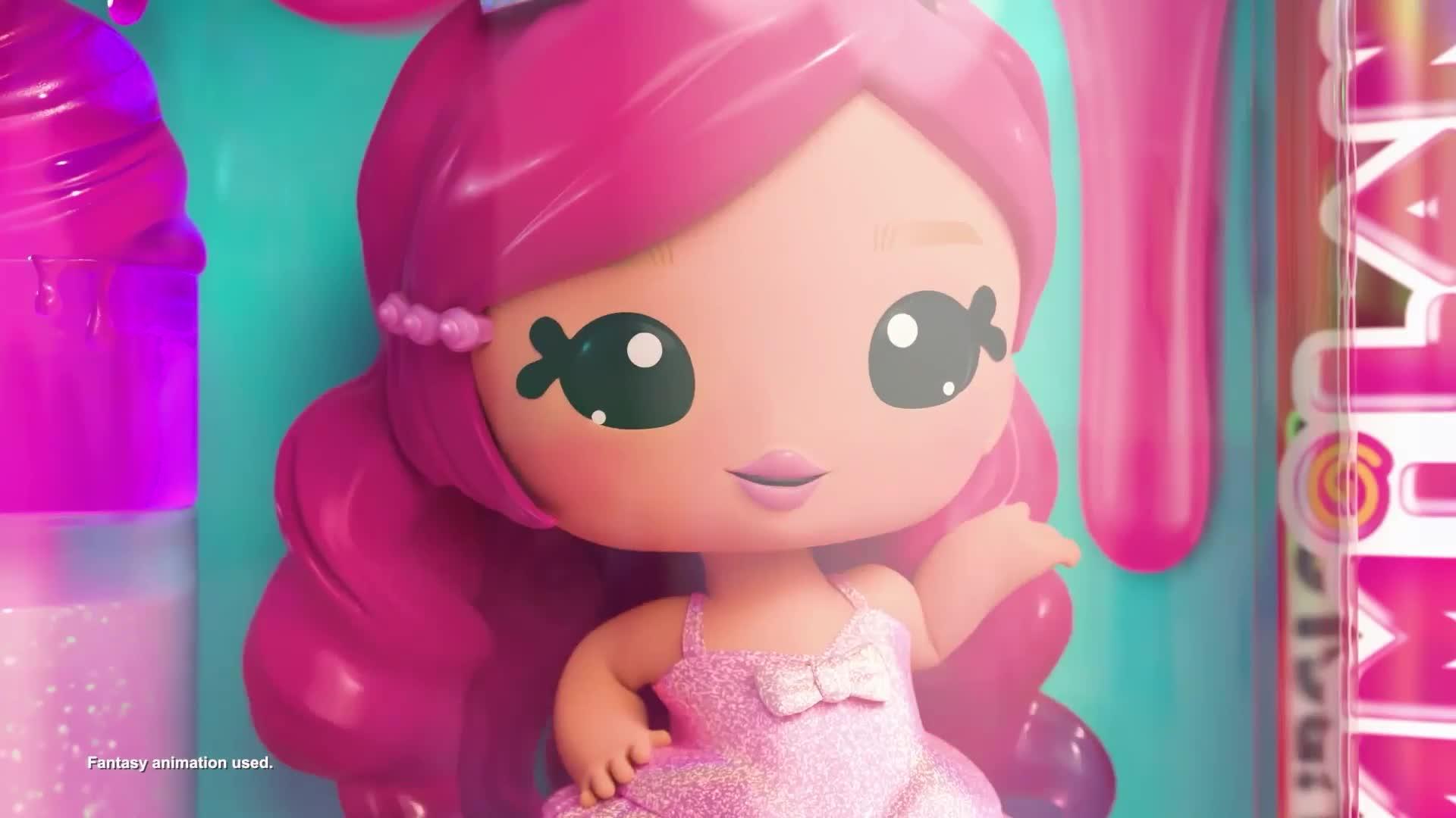 Yummiland Lip Gloss Doll Nia Candy Fluff Littlewoods