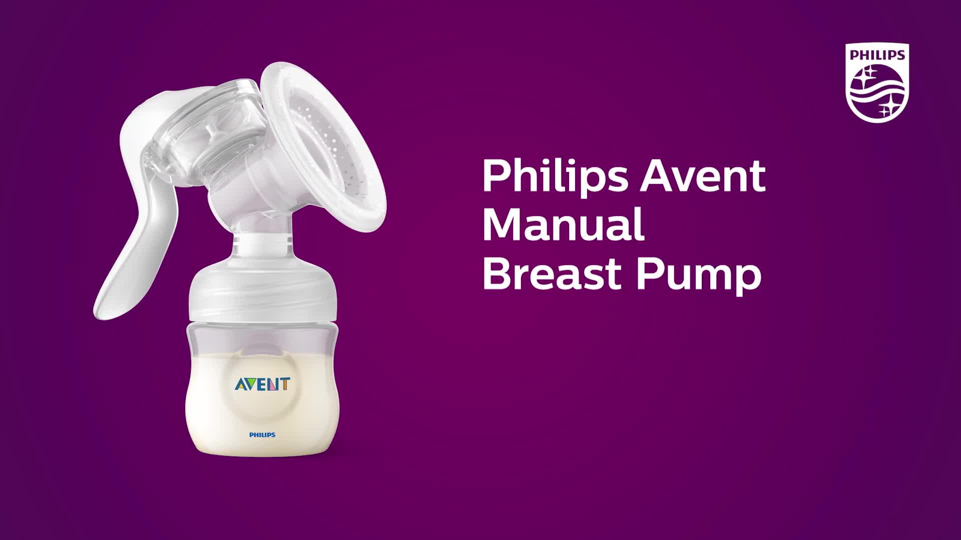 Video of avent-philips-avent-manual-single-breast-pump-scf43001