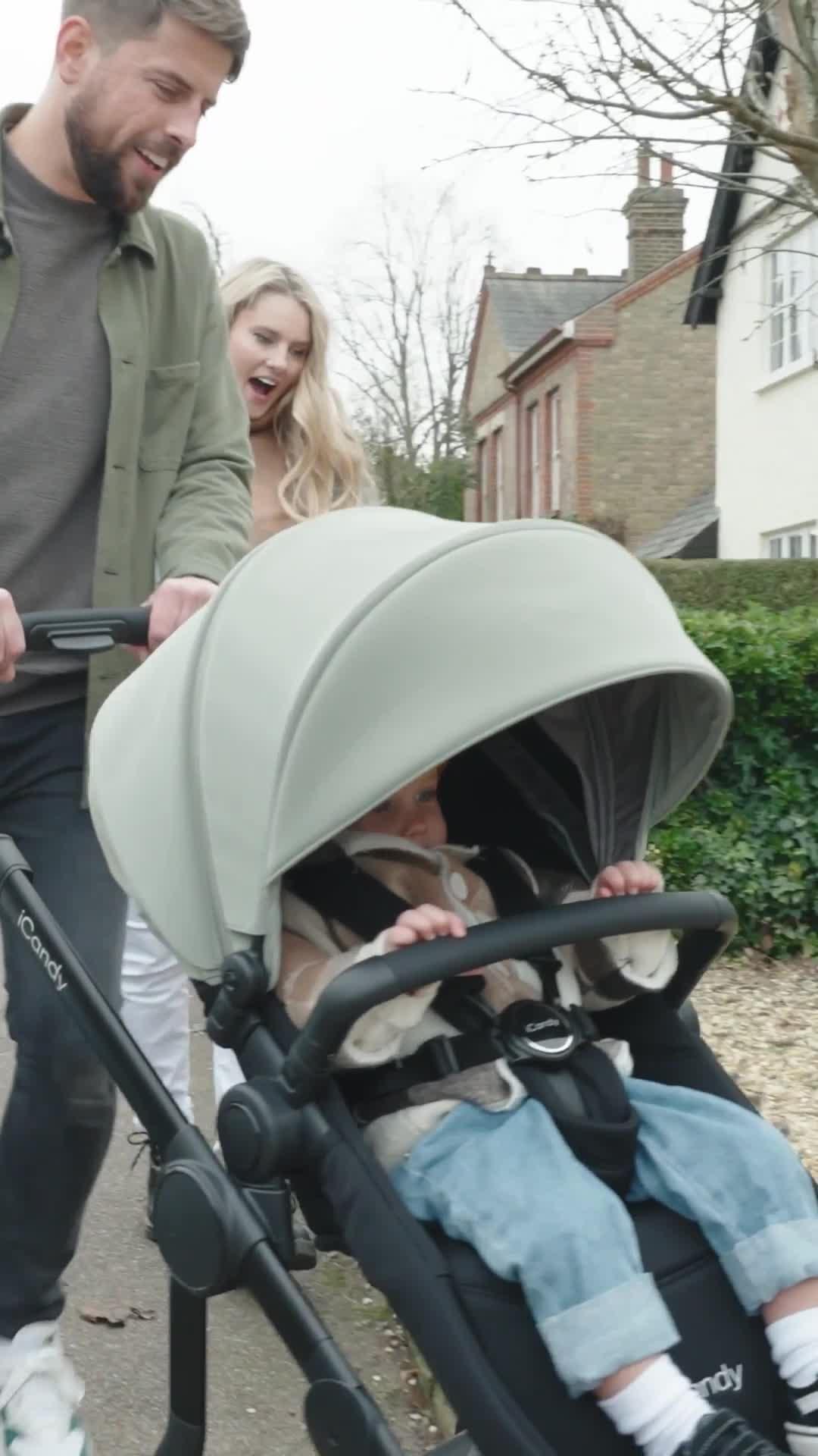 Video of icandy-orange-4-pushchair-bundle-glacier