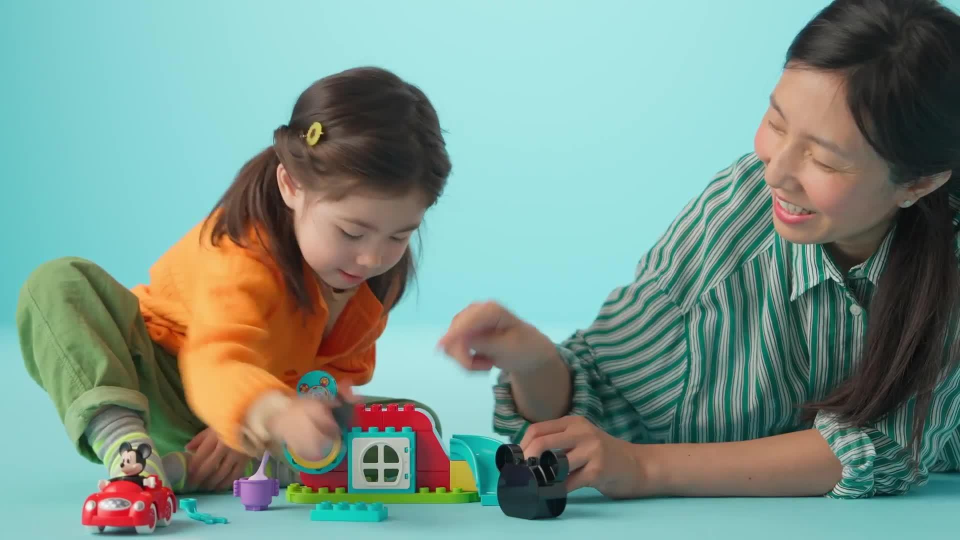 Image thumbnail 8 of 8 of LEGO Duplo Mickey Mouse Clubhouse &amp; Car 10454