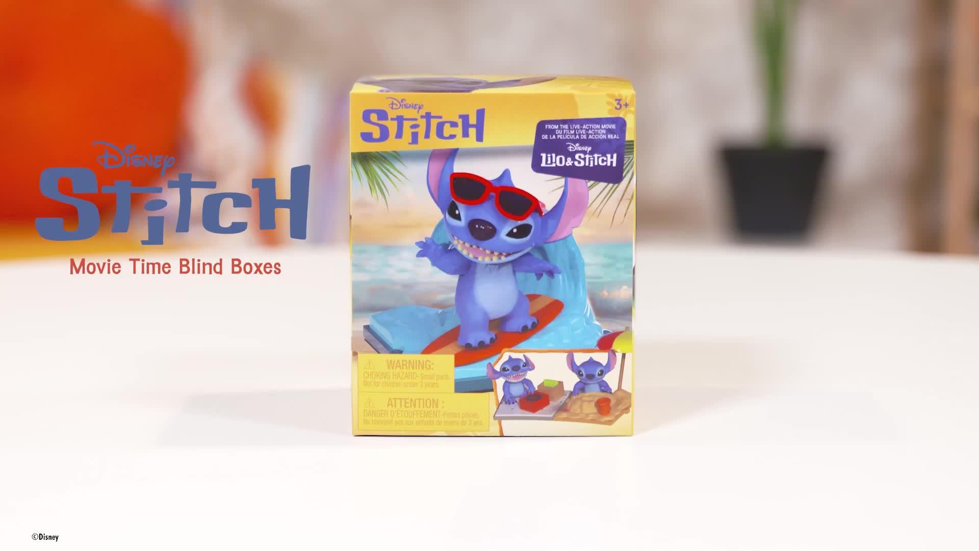 Video of disney-stitch-disney-stitch-movie-momentsnbspmystery-box-collectible-figures