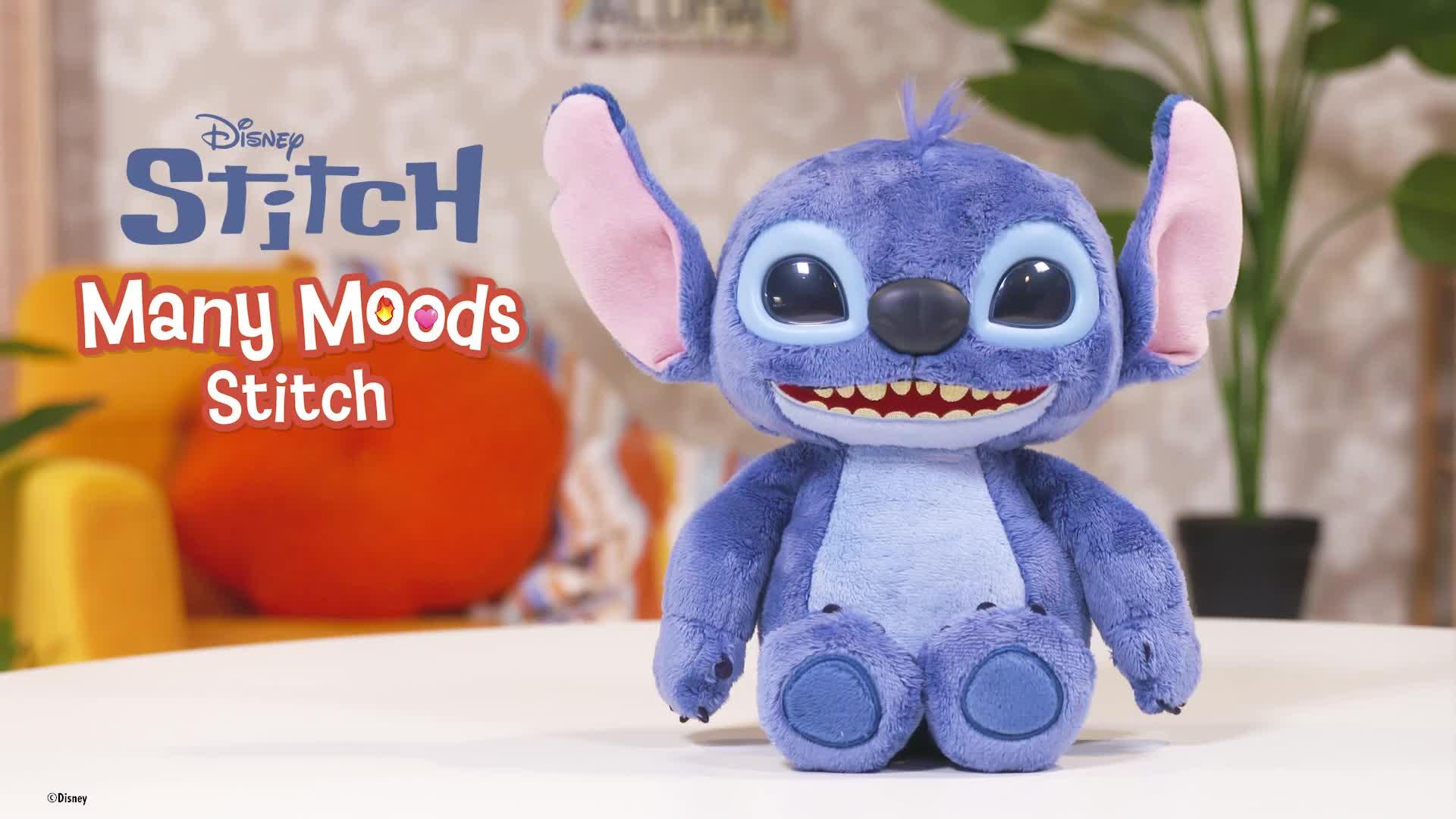Disney Stitch Stitch Many Moods of Stitch Feature Plush | Littlewoods