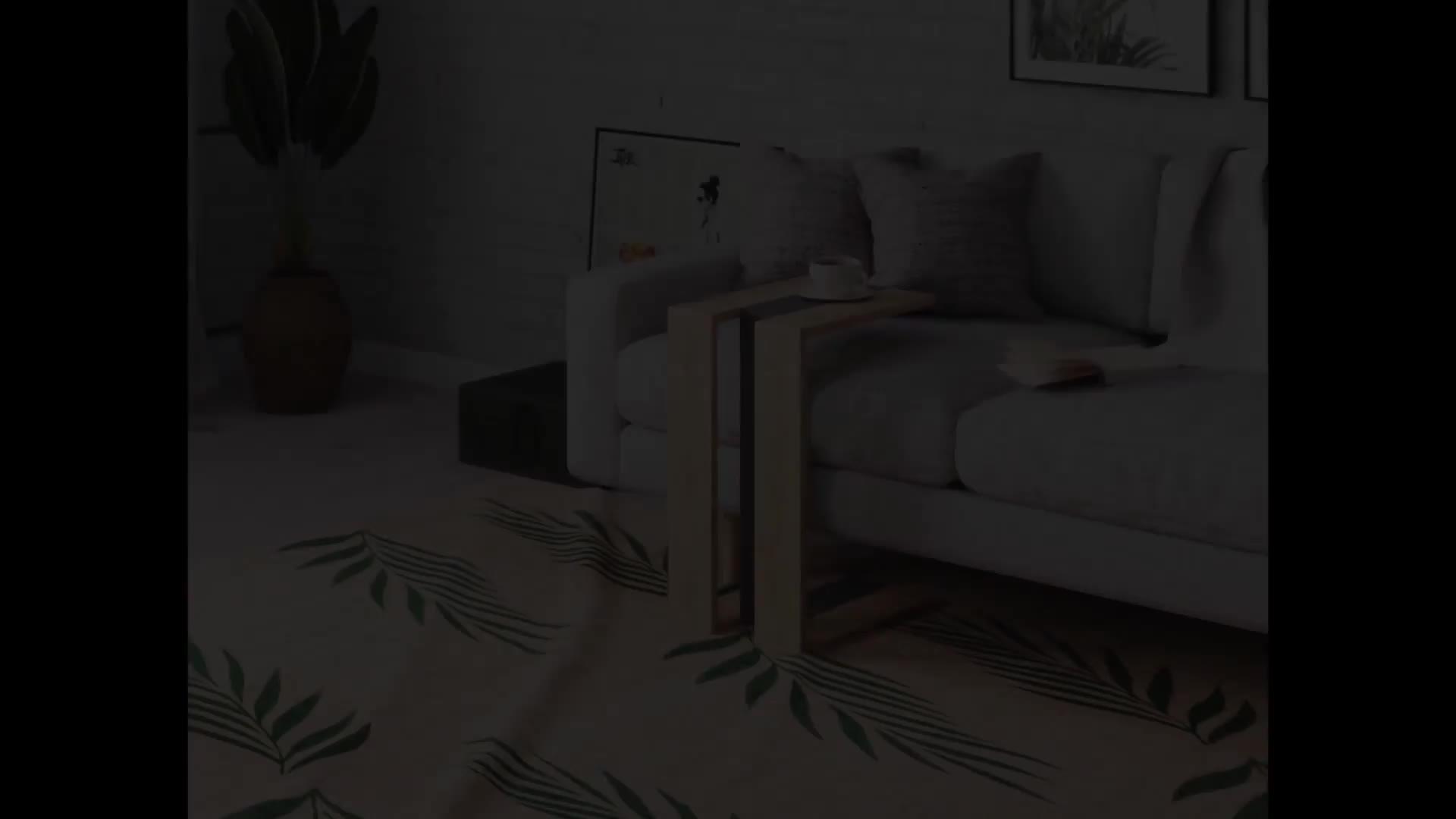 Video of decortie-muju-c-side-table-light-greybrown