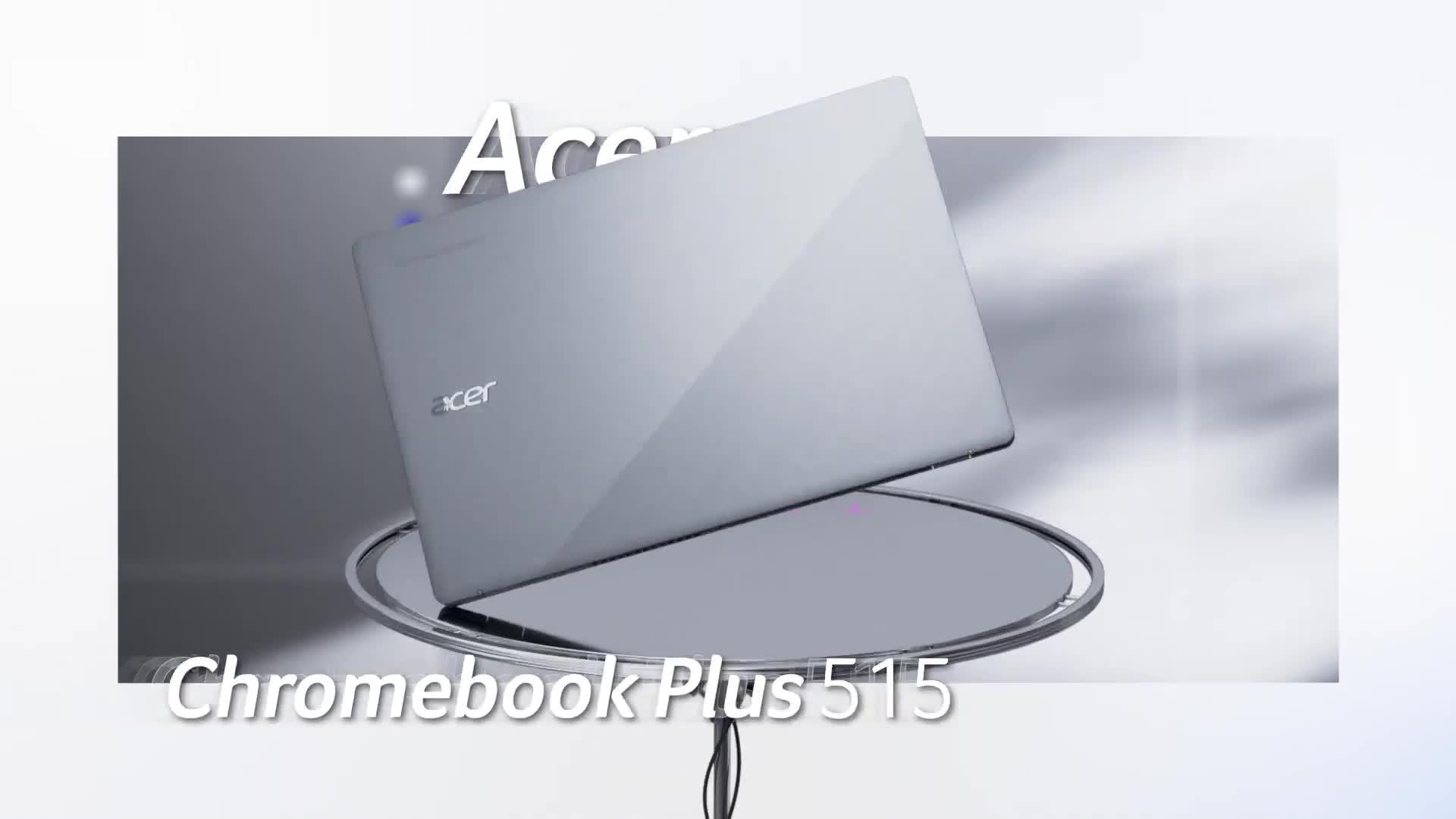 Video of acer-chromebook-plus-515-cb515-2h-156in-fhd-intel-core-i3-1215u-8gb-ram-256gb-ssd-iron