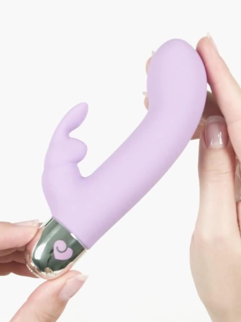 Video of lovehoney-frisky-10-function-silicone-rabbit-vibrator-purple