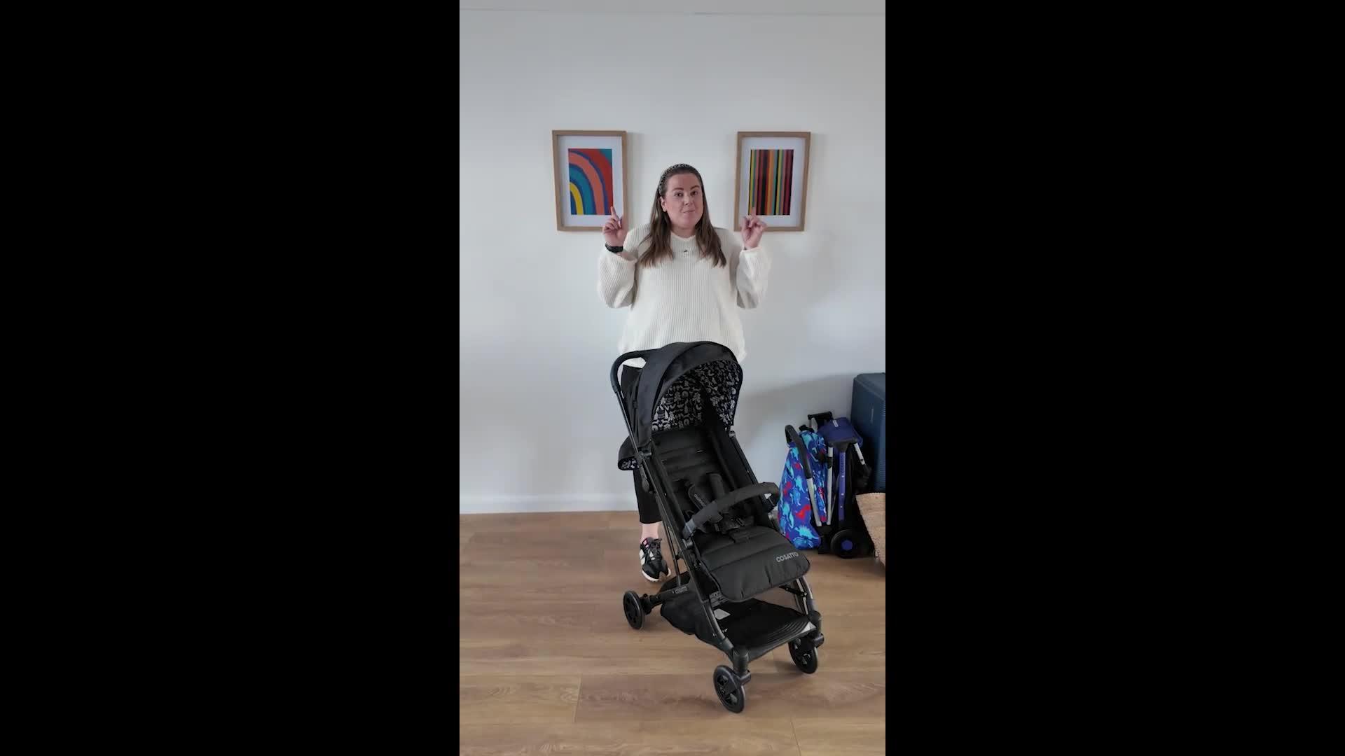 Video of cosatto-yo-airline-approved-travel-stroller-hoglet