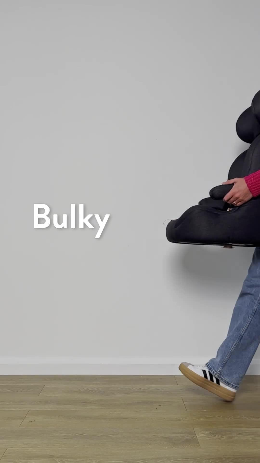 Image thumbnail 8 of 8 of Cosatto On The Go iSize Foldable Travel Car Seat (76-150cm) - Silhouette