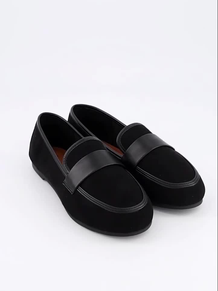 Image thumbnail 7 of 7 of V by Very Extra Wide Fit Loafer - Black