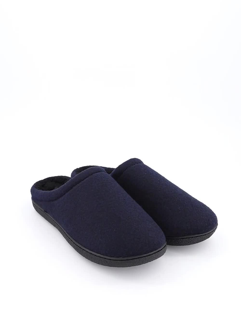 Image thumbnail 7 of 7 of The Very Collection Mule Slippers - Navy