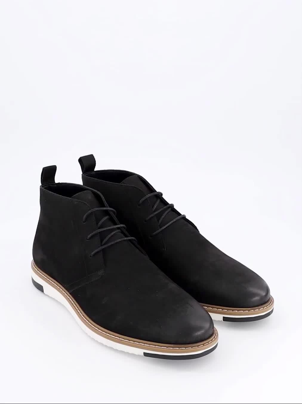 Video of the-very-collection-suede-mid-boots-black