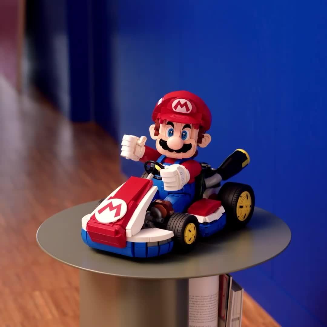 Image thumbnail 8 of 8 of LEGO Super Mario Mario Kart &ndash; Mario &amp; Standard Kart Set 72037