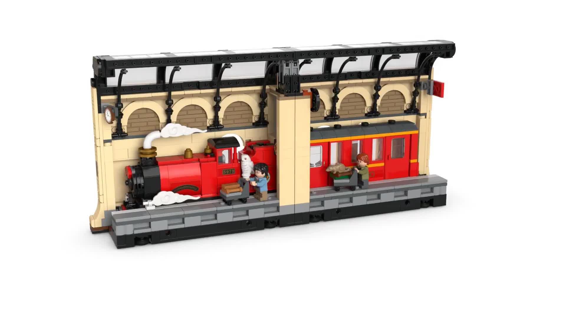 Image thumbnail 8 of 8 of LEGO Harry Potter Book Nook: Hogwarts Express 76450