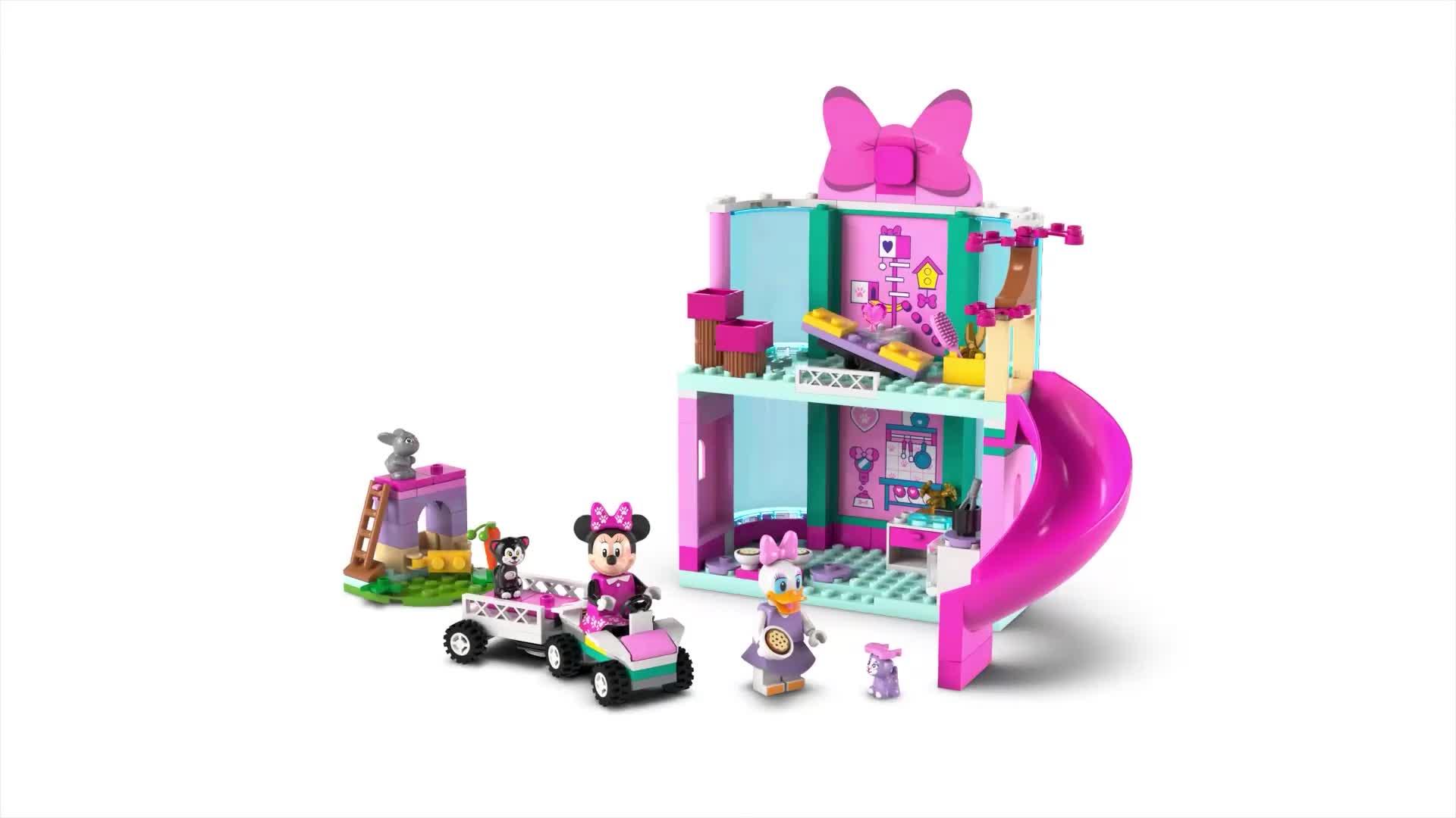 Video of lego-disney-disney-minniersquos-pet-hotel-building-toy-43274