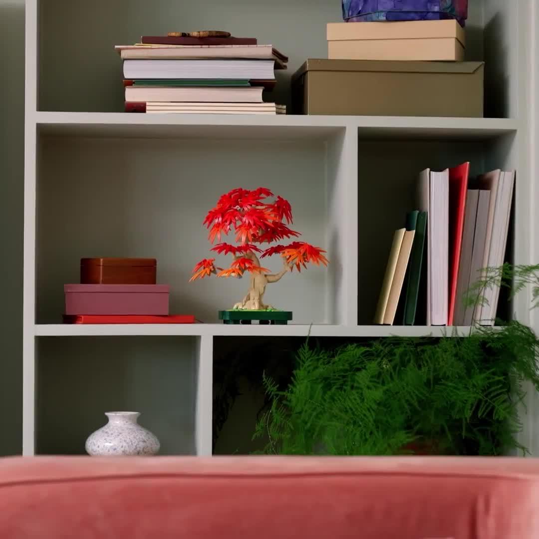Image thumbnail 8 of 8 of LEGO Botanical Japanese Red Maple Bonsai Tree 10348