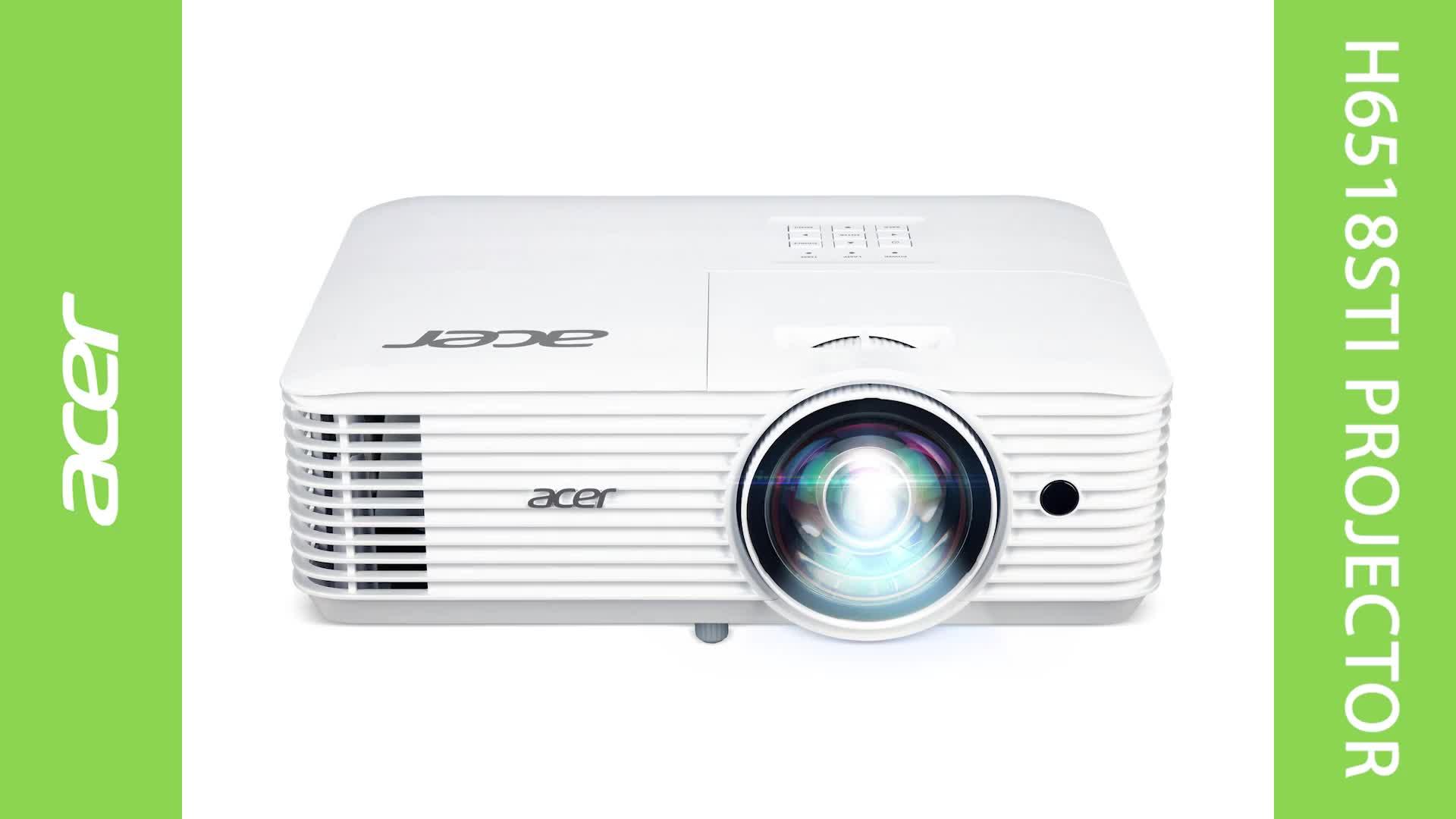 Video of acer-h5386bdi-dlp-720p-5000-lm-200001-emea-27-kg-eurouk-power