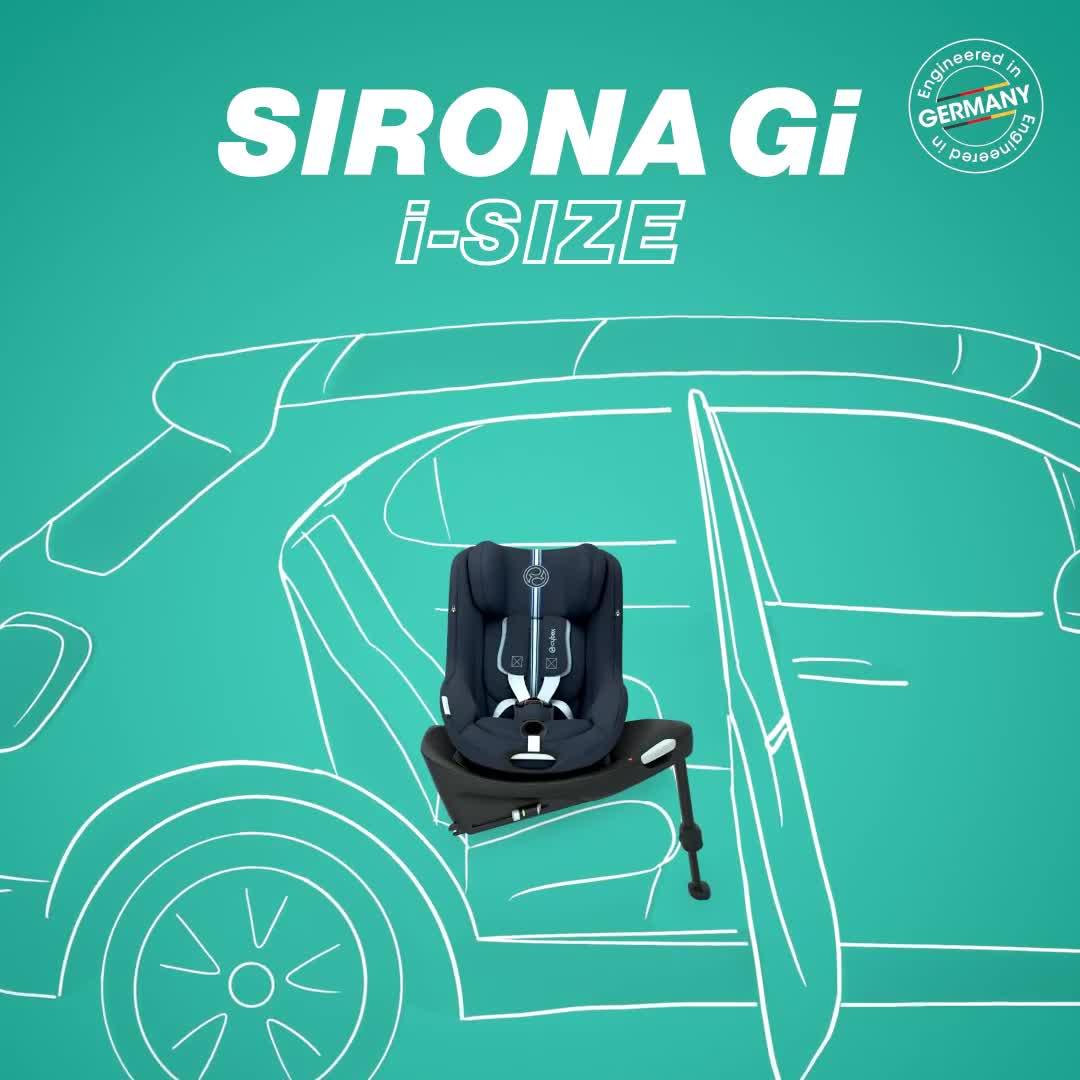 Image thumbnail 8 of 8 of Cybex Sirona Gi I-Size Car Seat - Magic Black