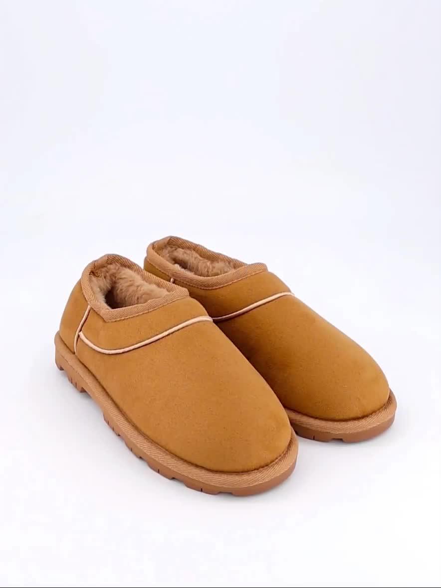 Image thumbnail 6 of 6 of The Very Collection Ultra Low Slipper Boot - Grey