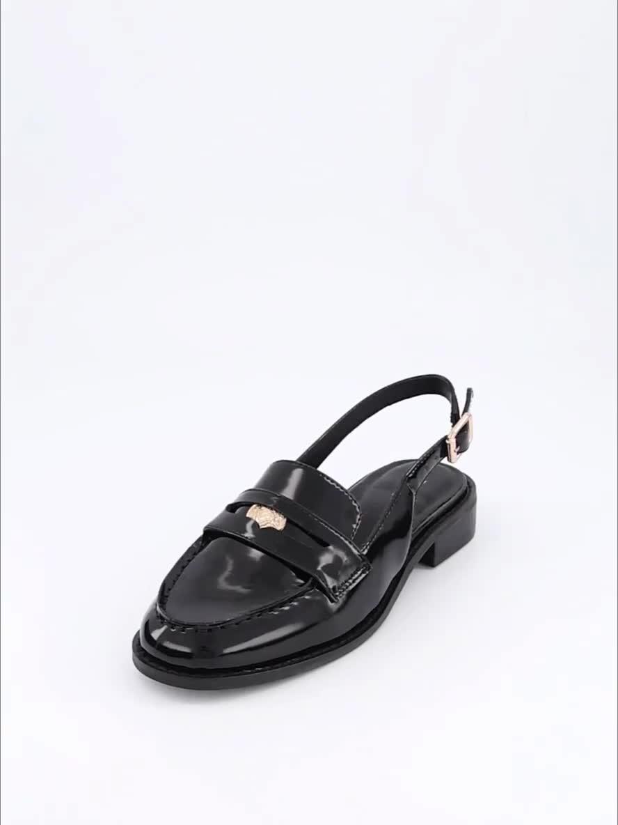 Image thumbnail 7 of 7 of The Very Collection Sling Back Loafer - Black
