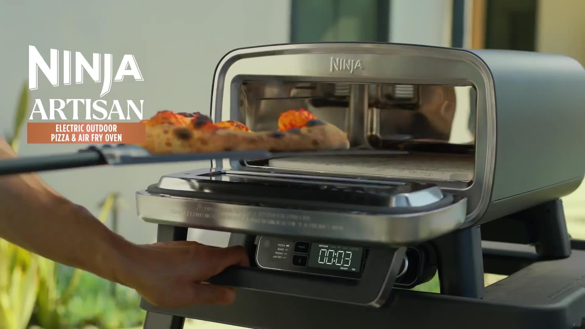 Video of ninja-artisan-electric-outdoor-pizza-amp-air-fry-oven-mo201uk