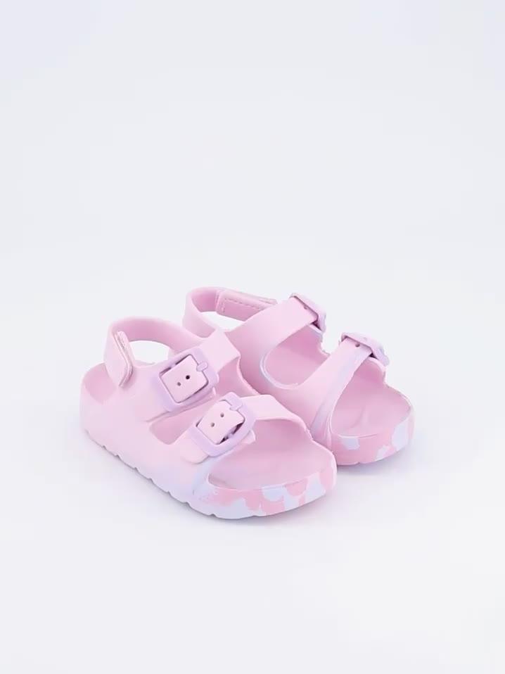 Image thumbnail 6 of 6 of The Very Collection Two Strap Sandals - Pastel Pink