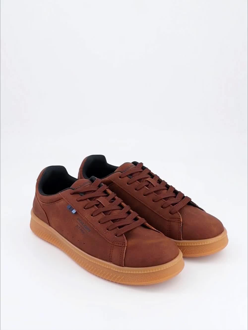 Image thumbnail 7 of 7 of Jack & Jones Haven Tumble And Nubuck Trainers - Brown
