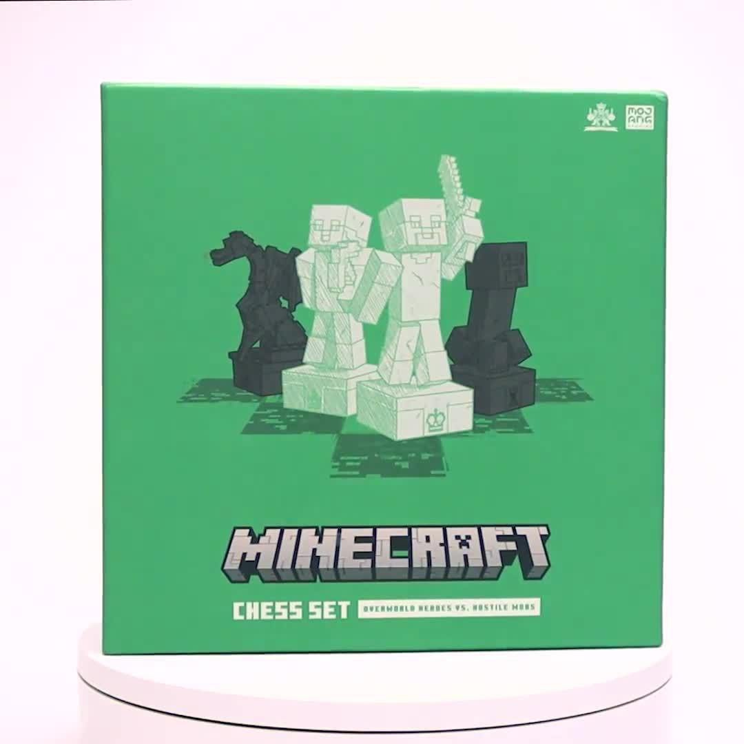 Video of minecraft-the-noble-collectionnbspminecraft-chess-set-a-board-game-for-the-whole-family