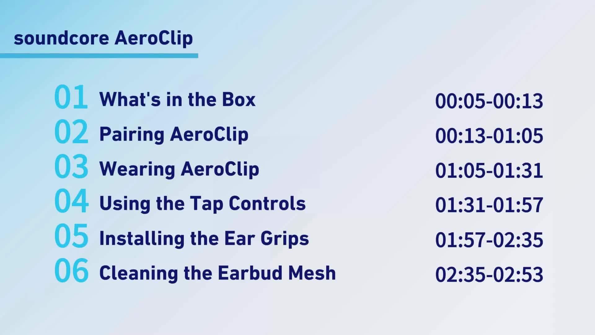 Image thumbnail 8 of 8 of Soundcore AeroClip Open-Ear Clip-On Wireless Earbuds with Adaptive Comfort