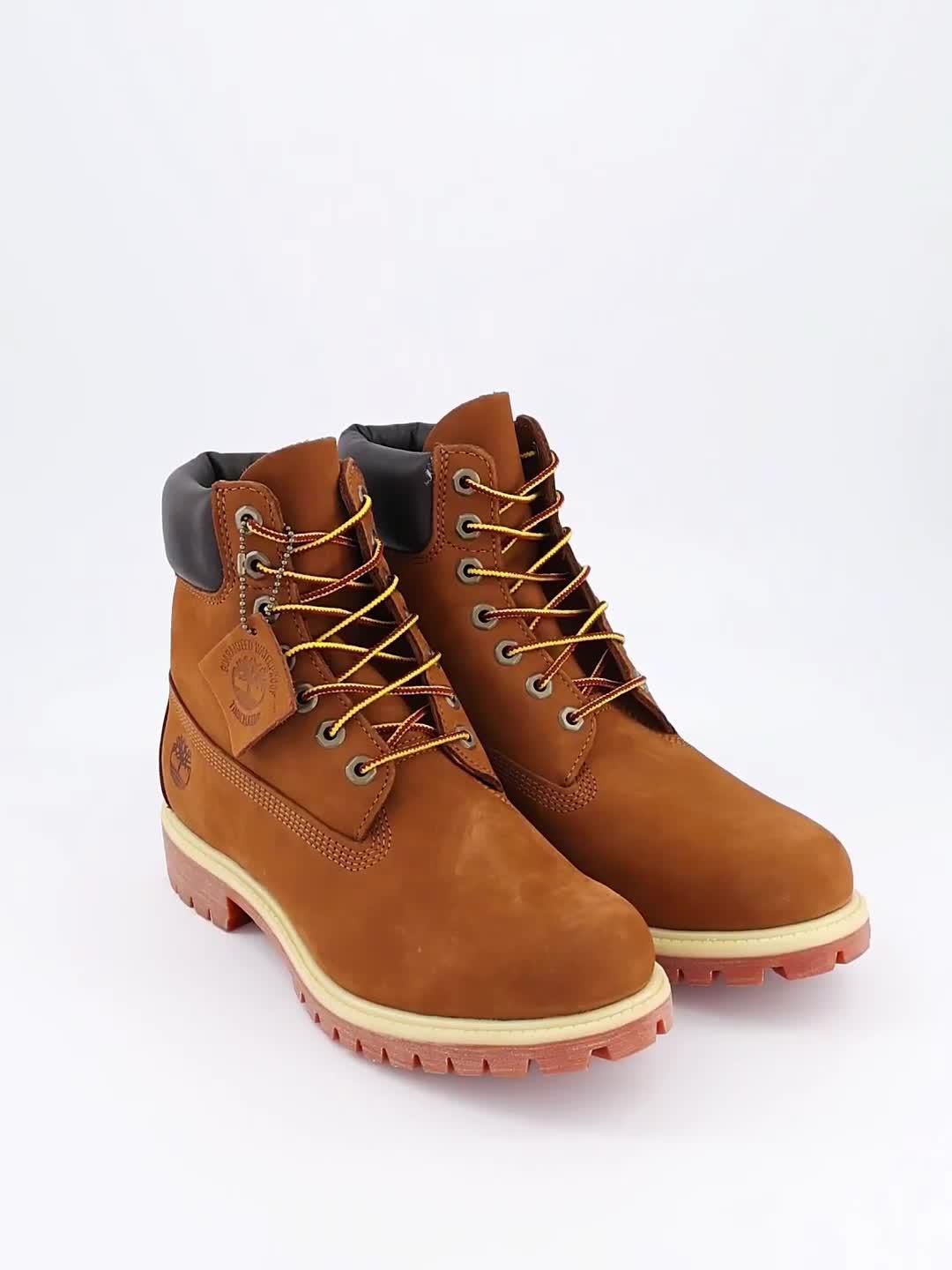 Image thumbnail 7 of 7 of Timberland Timberland Premium 6inch Waterproof Lace Up Boots-light Brown