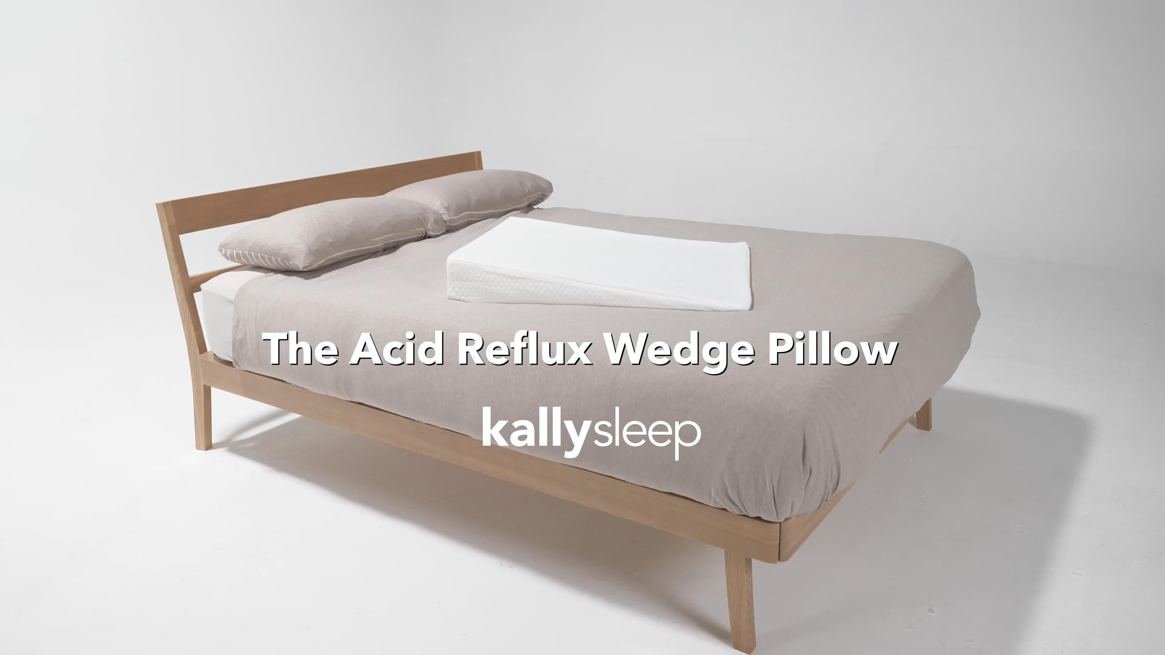 Video of kally-sleep-acid-reflux-wedge-pillow
