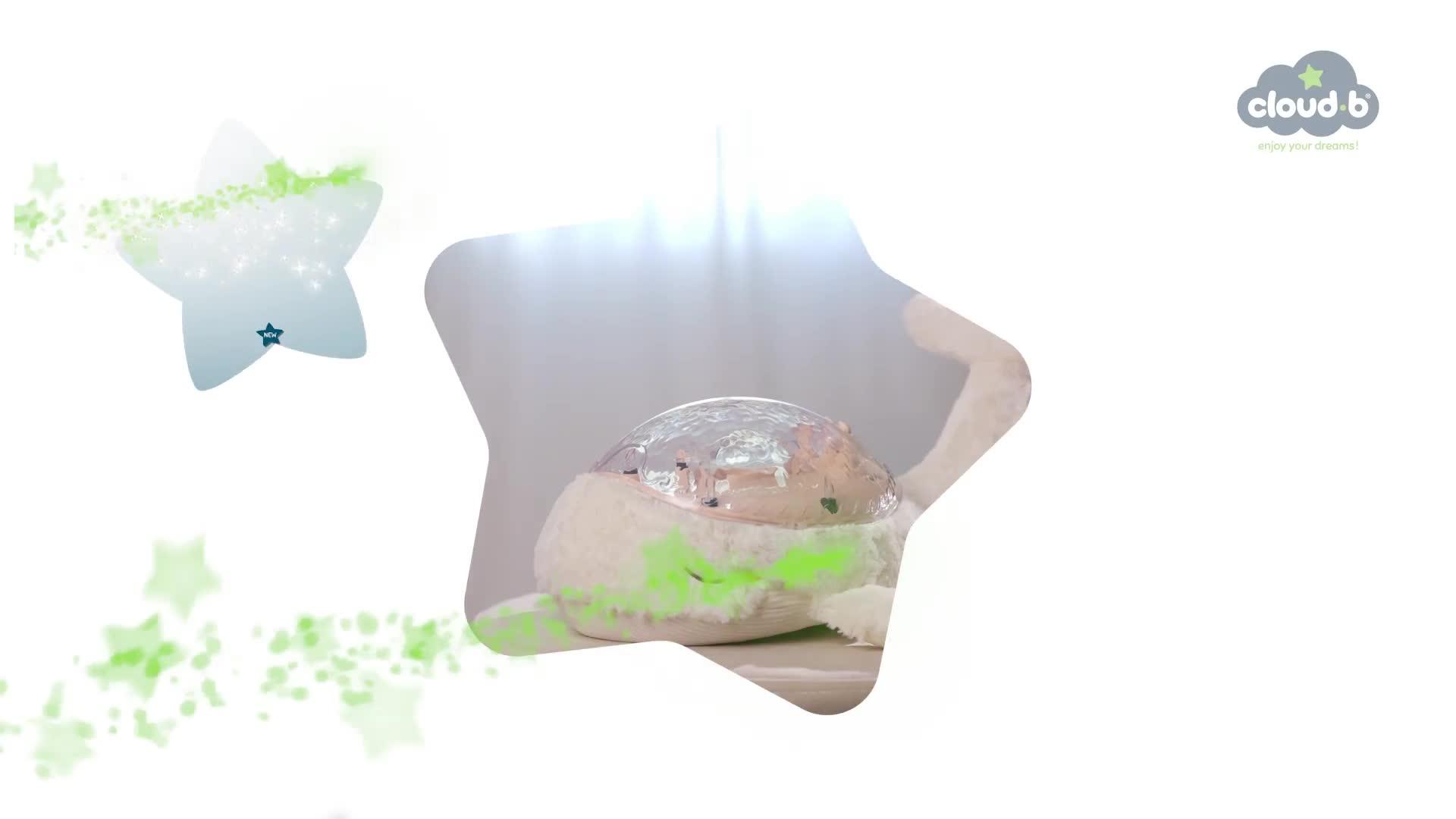 Image thumbnail 6 of 6 of cloud.b Tranquil Whale&trade;&nbsp;- White Rechargeable Night Light