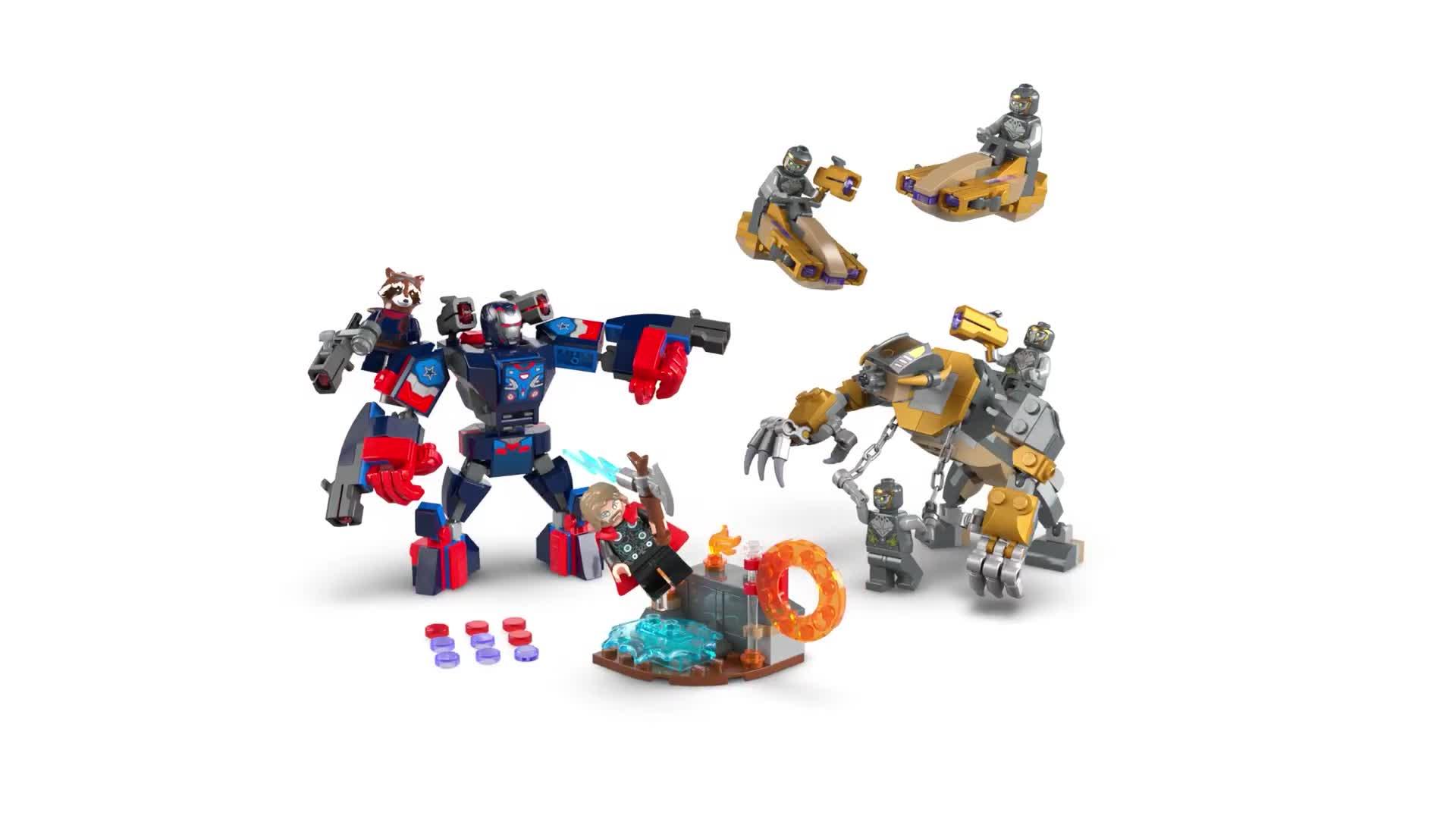 Image thumbnail 8 of 8 of LEGO Super Heroes Avengers: Endgame Thor vs. Chitauri 76322