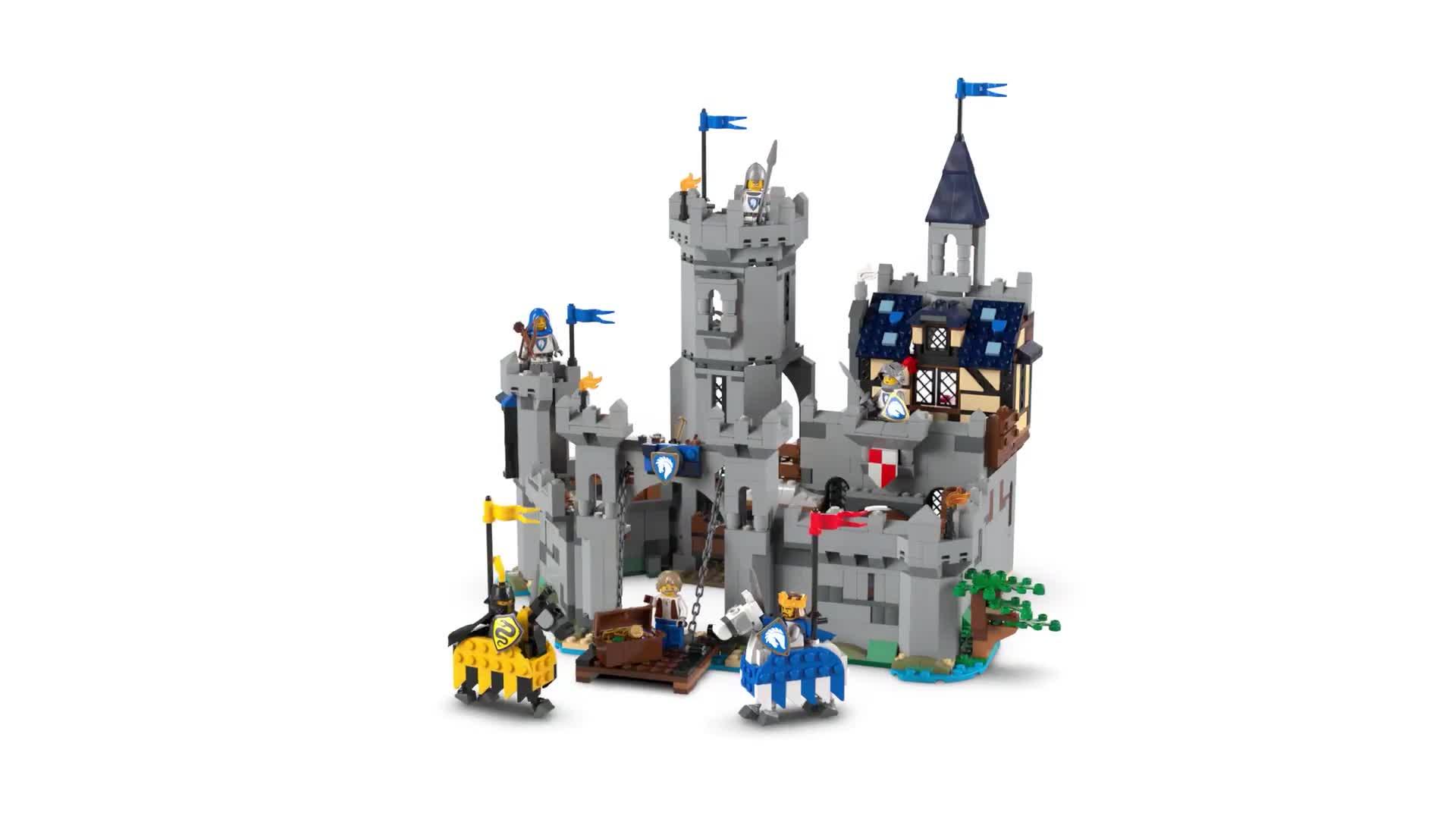 Image thumbnail 8 of 8 of LEGO Creator 3in1 Medieval Horse Knight Castle 31168