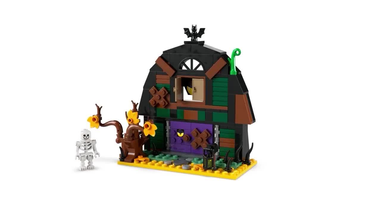Video of lego-icons-barn-building-toy-40721