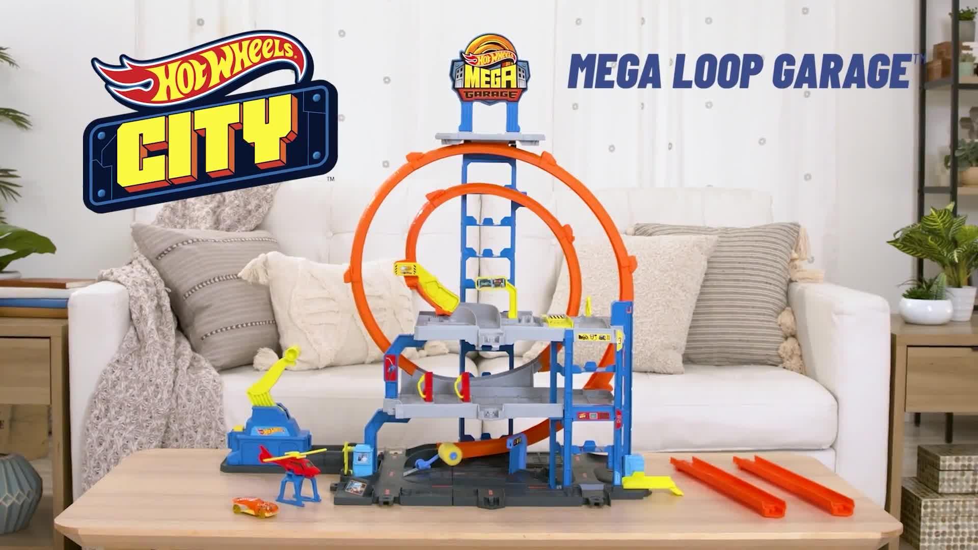 Image thumbnail 8 of 8 of Hot Wheels Hot Wheels&reg; Mega Loop Garage&trade;