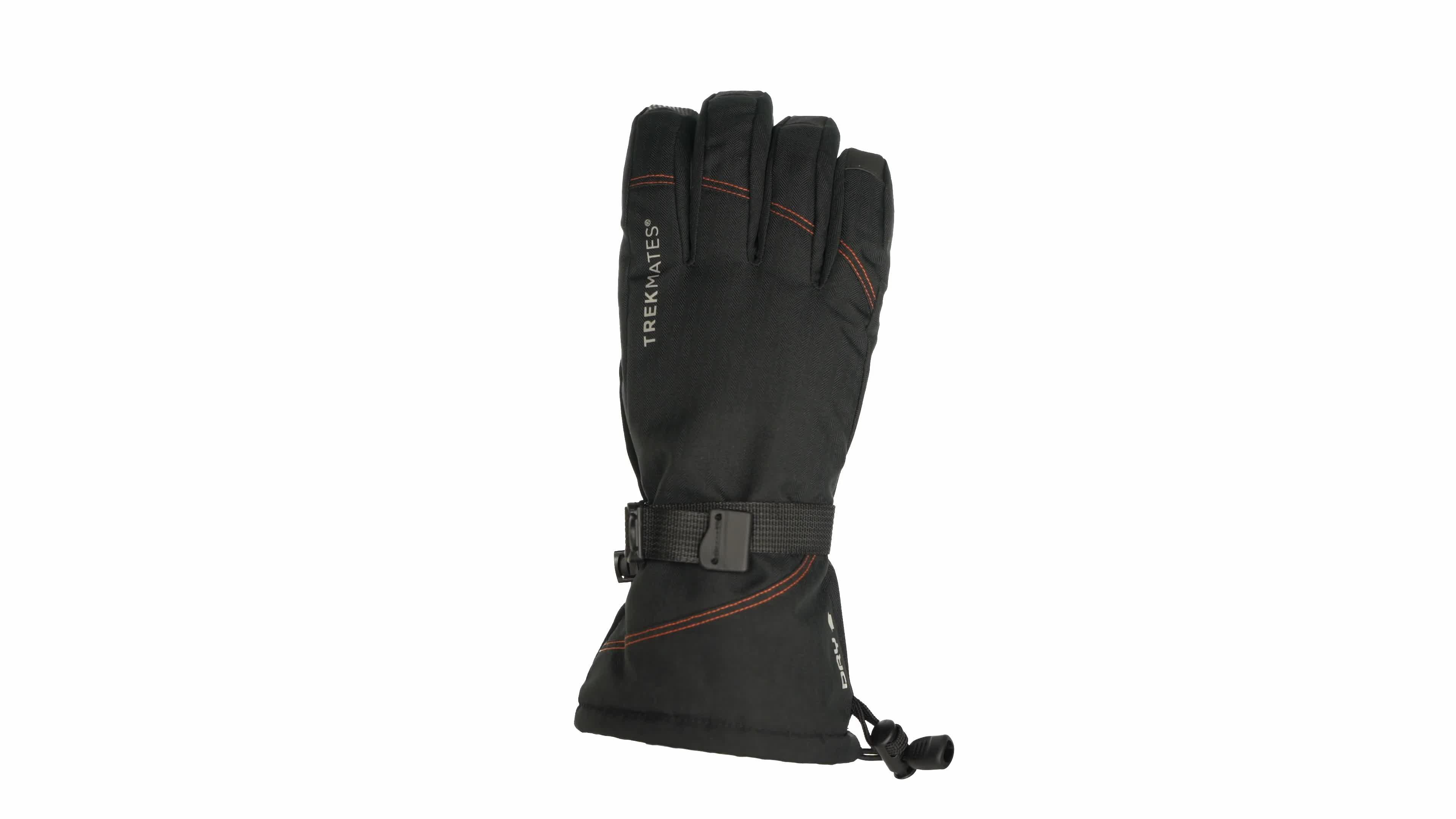 Video of trekmates-mens-mogul-insulated-ski-glove--black