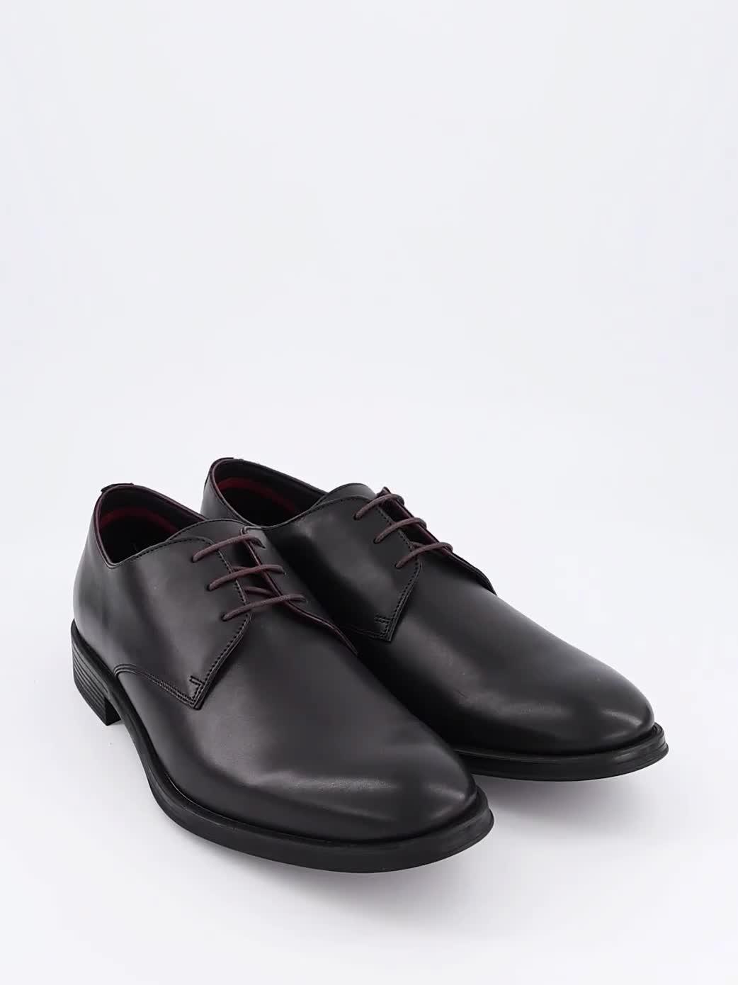 Video of ps-paul-smith-george-leather-derby-shoes-black