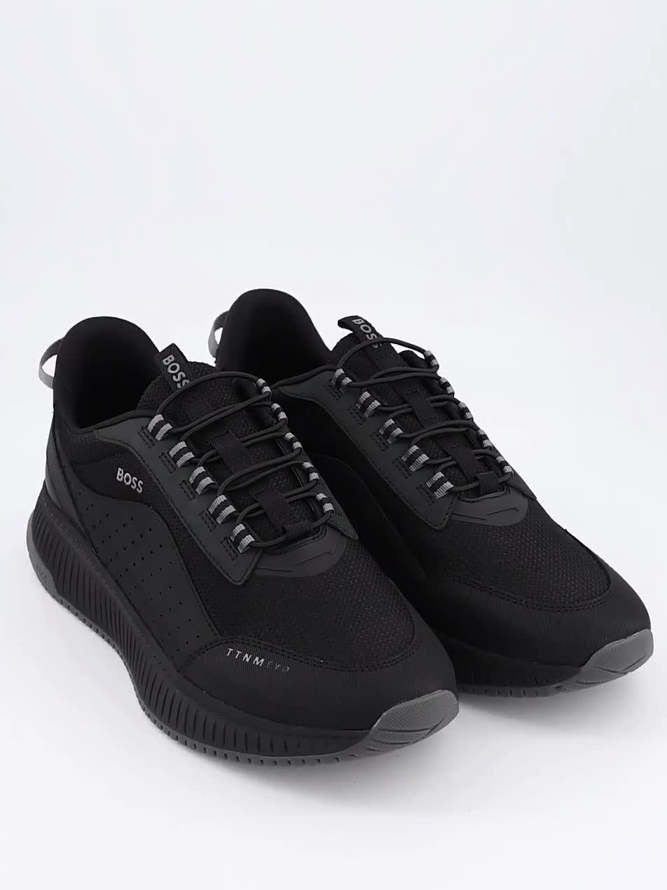 Video of boss-ttnm-evo-knitted-pumesh-runner-black