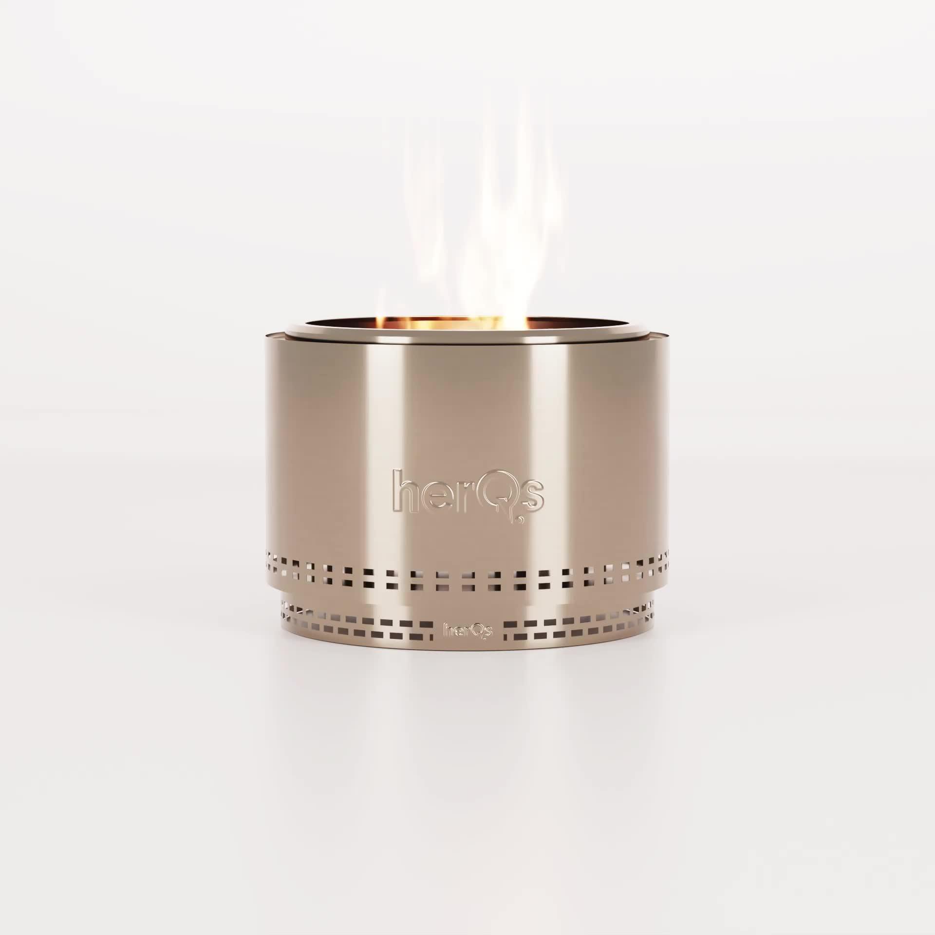Image thumbnail 8 of 8 of HerQs Smokeless FirePit Chief