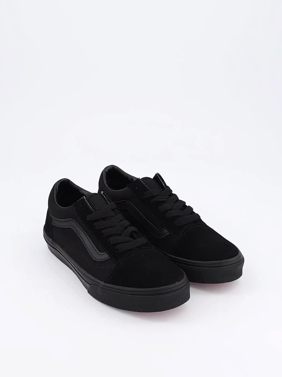 Image thumbnail 7 of 7 of Vans Junior Old Skool Trainers - Black