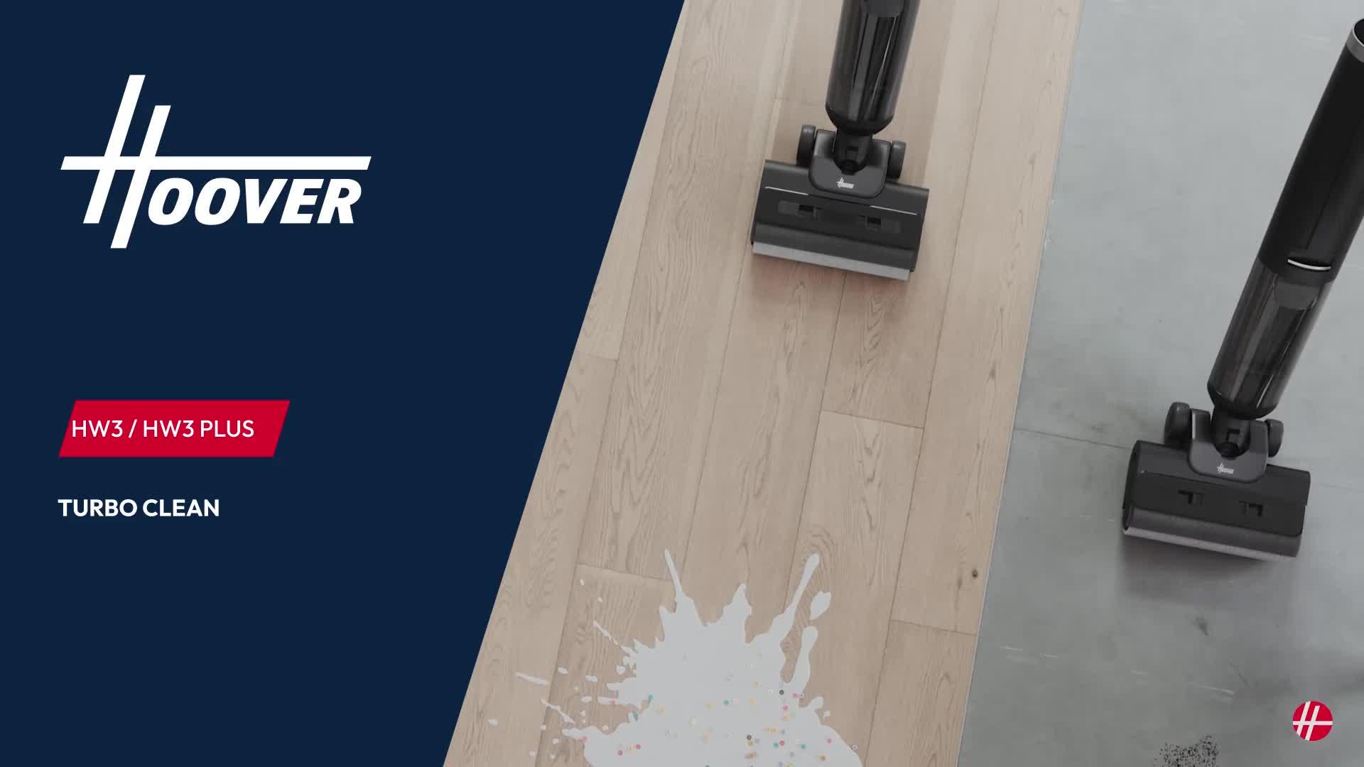 Image thumbnail 8 of 8 of Hoover Turbo Clean Wet&amp;Dry Cordless Hard Floor Washer &amp; Vacuum with Anti Hair Wrap, Double Edge Cleaning and Hot Air Drying HW3 Plus