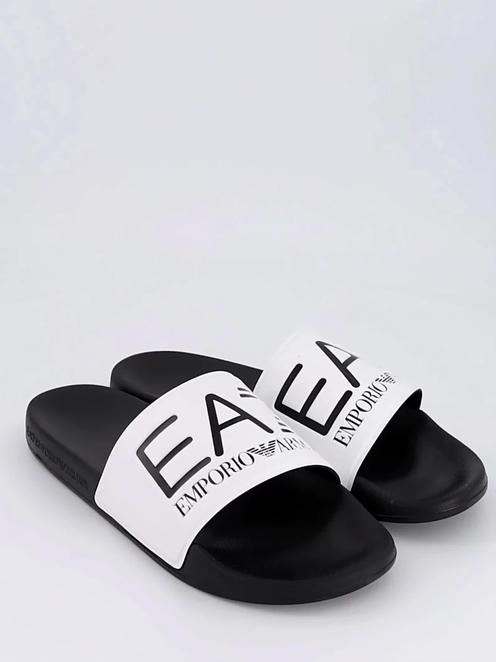 Image thumbnail 6 of 6 of EA7 Emporio Armani Logo Slider - White