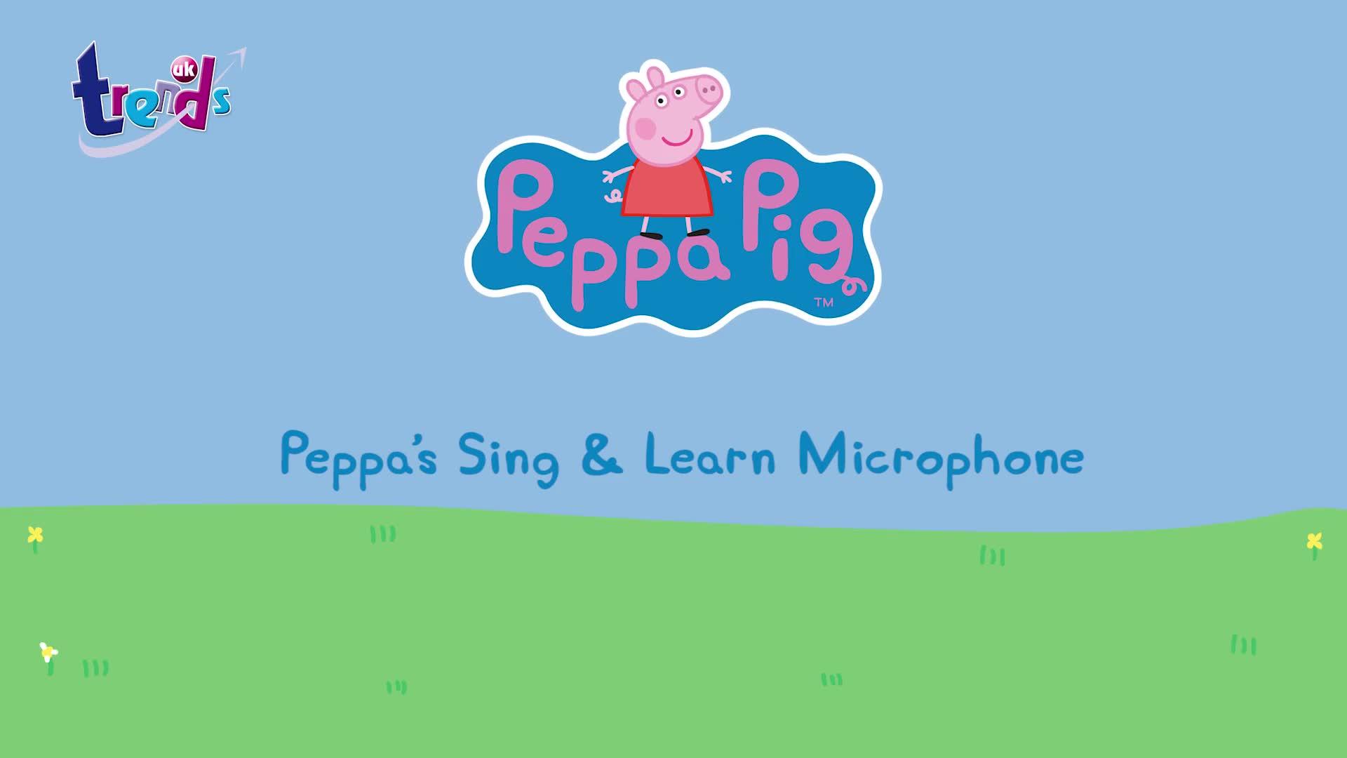 Image thumbnail 8 of 8 of Peppa Pig Peppa's Singalong & Learn Microphone